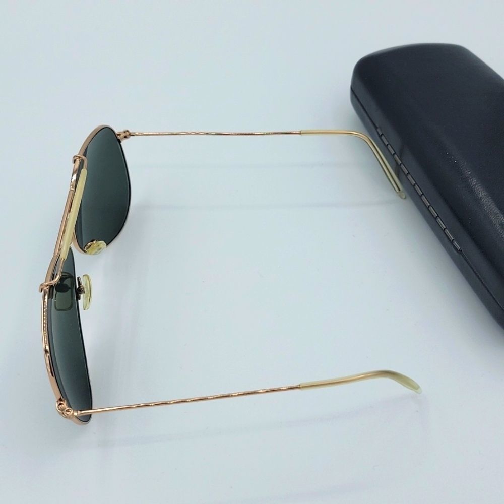 Selima Optique Gold Frame Green Tint Maxou Mens Sunglasses - Picture 4 of 8